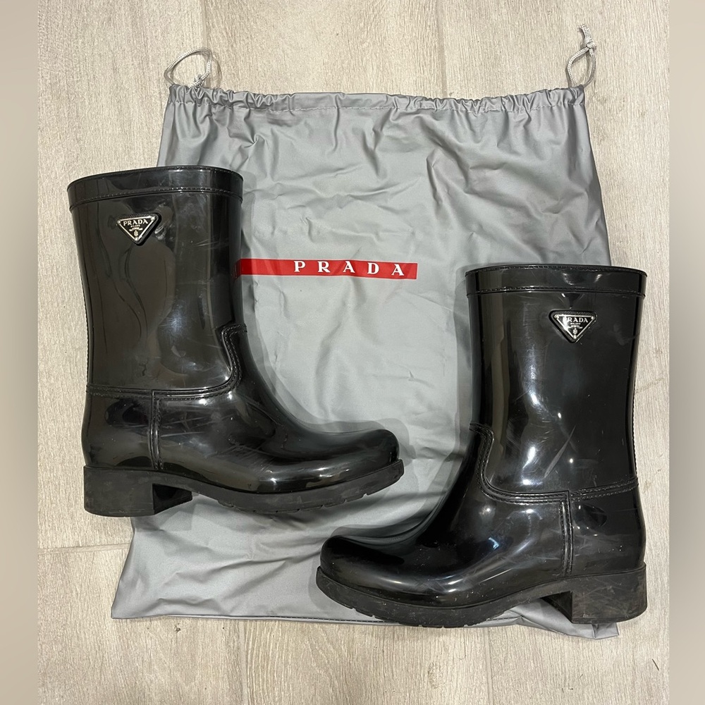 Prada Rainboots
